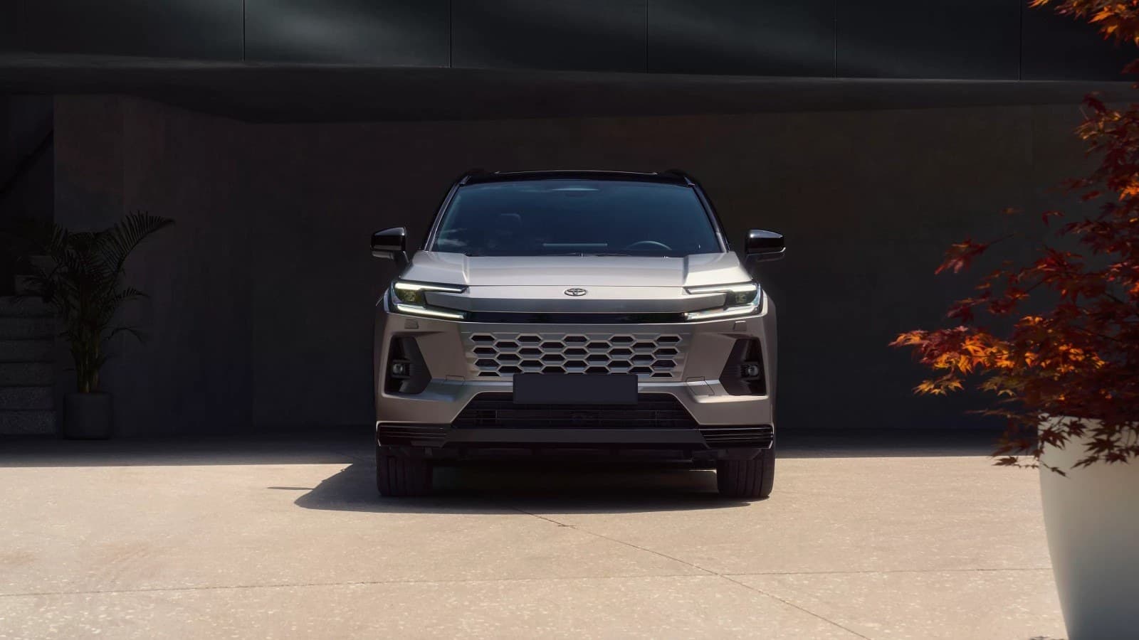 Front view of the Toyota RAV4